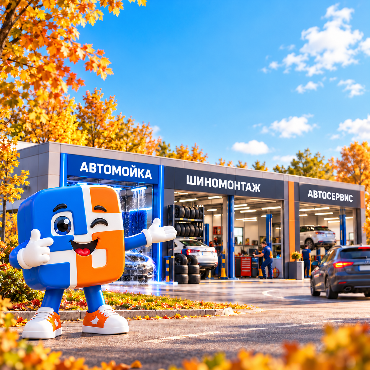 рукомах для автоуслуг