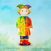 Надувной костюм Петрушка