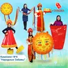 Комплект Командных аттракционов Народные забавы