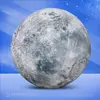 Надувной мяч Луна серая