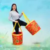 Аттракцион Забег в ведрах Хохлома премиум