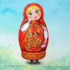 Пневмокостюм Матрешка Неваляшка Хохлома Премиум