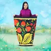 Бег в мешках с принтом Черная Хохлома