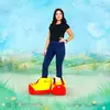 Командный аттракцион Гига Кеды большие желто-красные