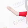 Сменная рука для надувной фигуры с машущей рукой Девушка на тумбе с ведром и губкой