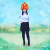 Игровой реквизит Кокошник с узором Хохлома