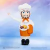 Надувная фигура зазывала Повар премиум с тарелкой