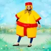Костюм сумо желто-красный