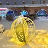 Шар Золотой новогодняя игрушка