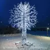 Световое Серебряное Дерево