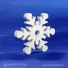 Изделия из пенопласта Снежинка Вариант 3