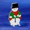 Ростовая фигура из пенопласта Снеговик
