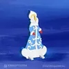 Фигура из пенопласта Снегурочка в цвете