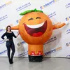 Надувная фигура с машущей рукой Премиум Апельсин 2,5 м