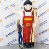 Надувная фигура с машущей рукой Премиум Мужчина с бородой с ковром