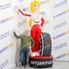 Надувная фигура Девушка 3,2м
