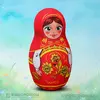 Матрешка герметичная Хохлома