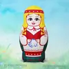 Национальная надувная матрешка Молдавская