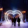 Арка Сердце Серебряная