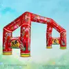 Надувная фигура Арка четырехопорная Городецкая роспись