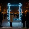 Селфи-рамка Серебряная
