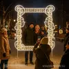 Селфи-рамка Золотая
