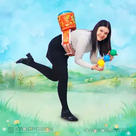 Командная игра Водонос Хохлома Премиум