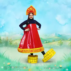 Командный аттракцион Барыня красный