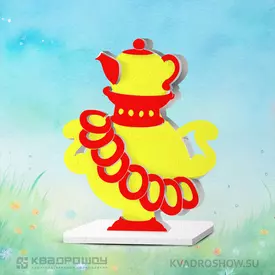 Пенопластовое украшение Самовар