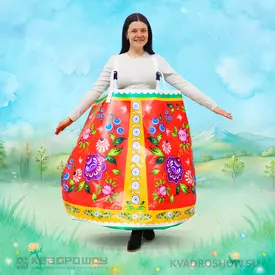 сарафан городецкая роспись