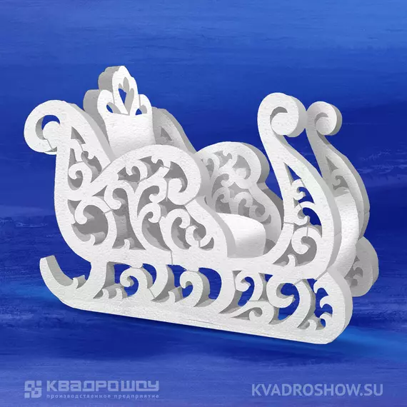 Сани из пенопласта