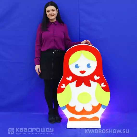 Изделие из пенопласта Матрешка