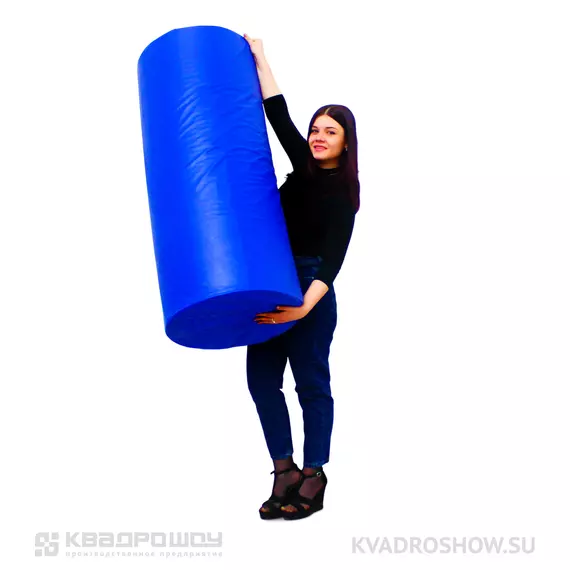 Мягкий модуль Цилиндр синий