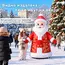 надувная фигура дед мороз