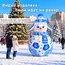мультяшный снеговик