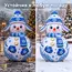 новогодний декор снеговик